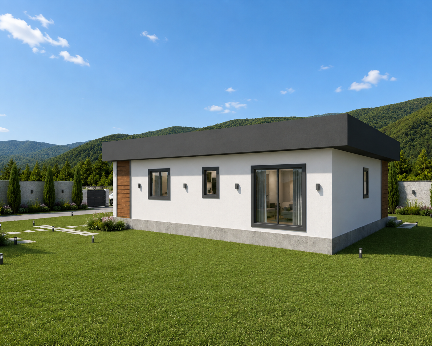 105 m² 2+1 Tek Katlı Çelik Ev
