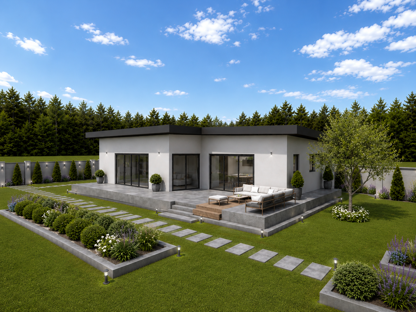 182 m² 3+1 Tek Katlı Çelik Ev