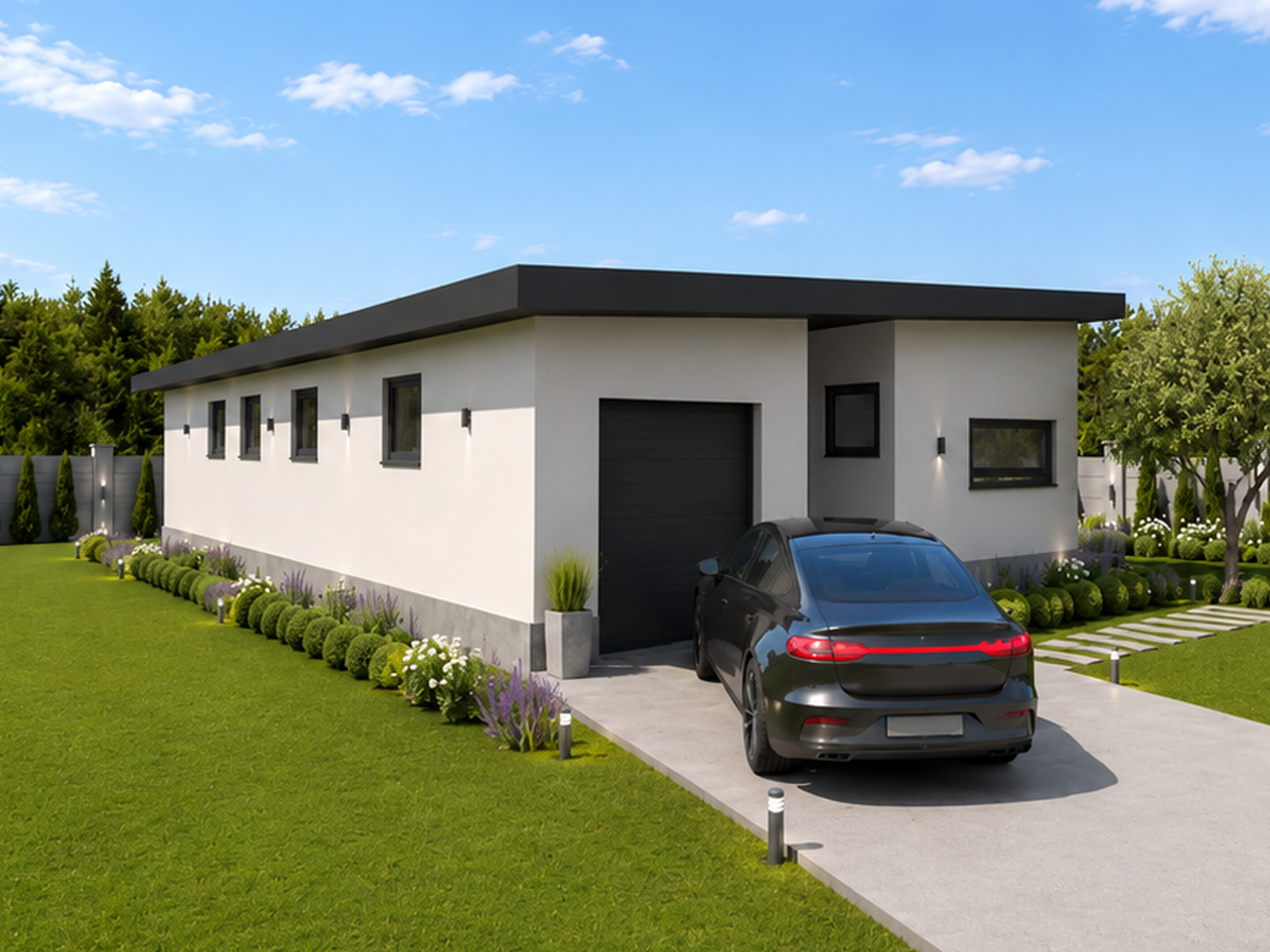 182 m² 3+1 Tek Katlı Çelik Ev