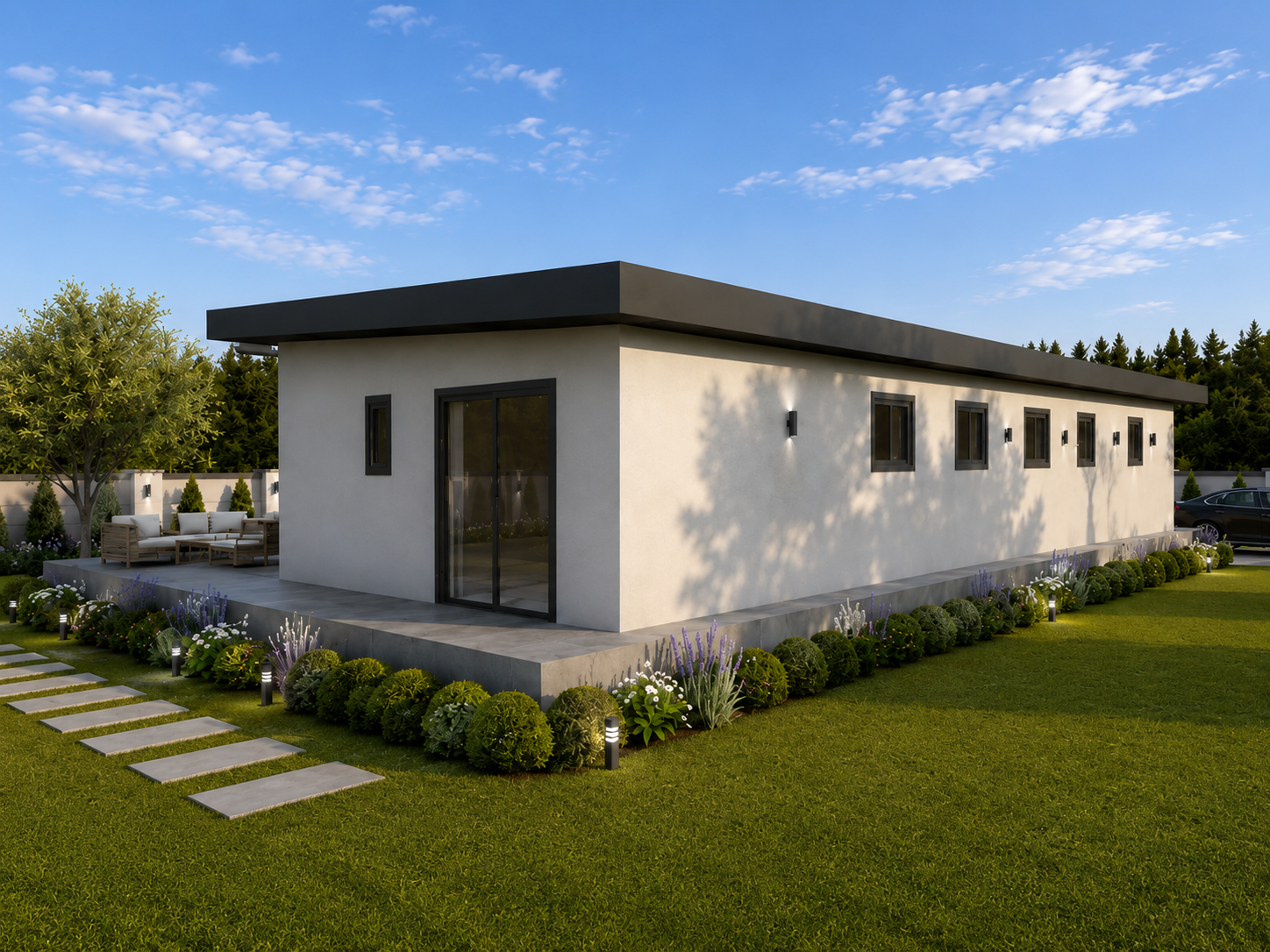182 m² 3+1 Tek Katlı Çelik Ev
