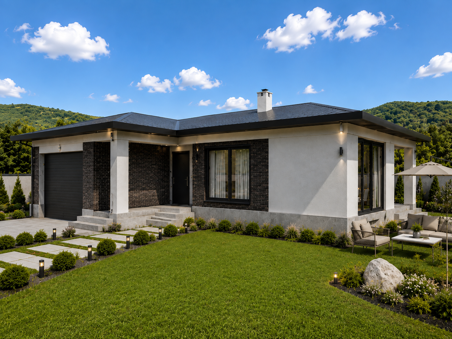 196 m² 3+1 Tek Katlı Çelik Ev