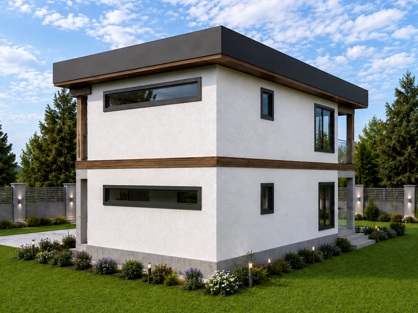 134 m² 3+1 İki Katlı Çelik Ev