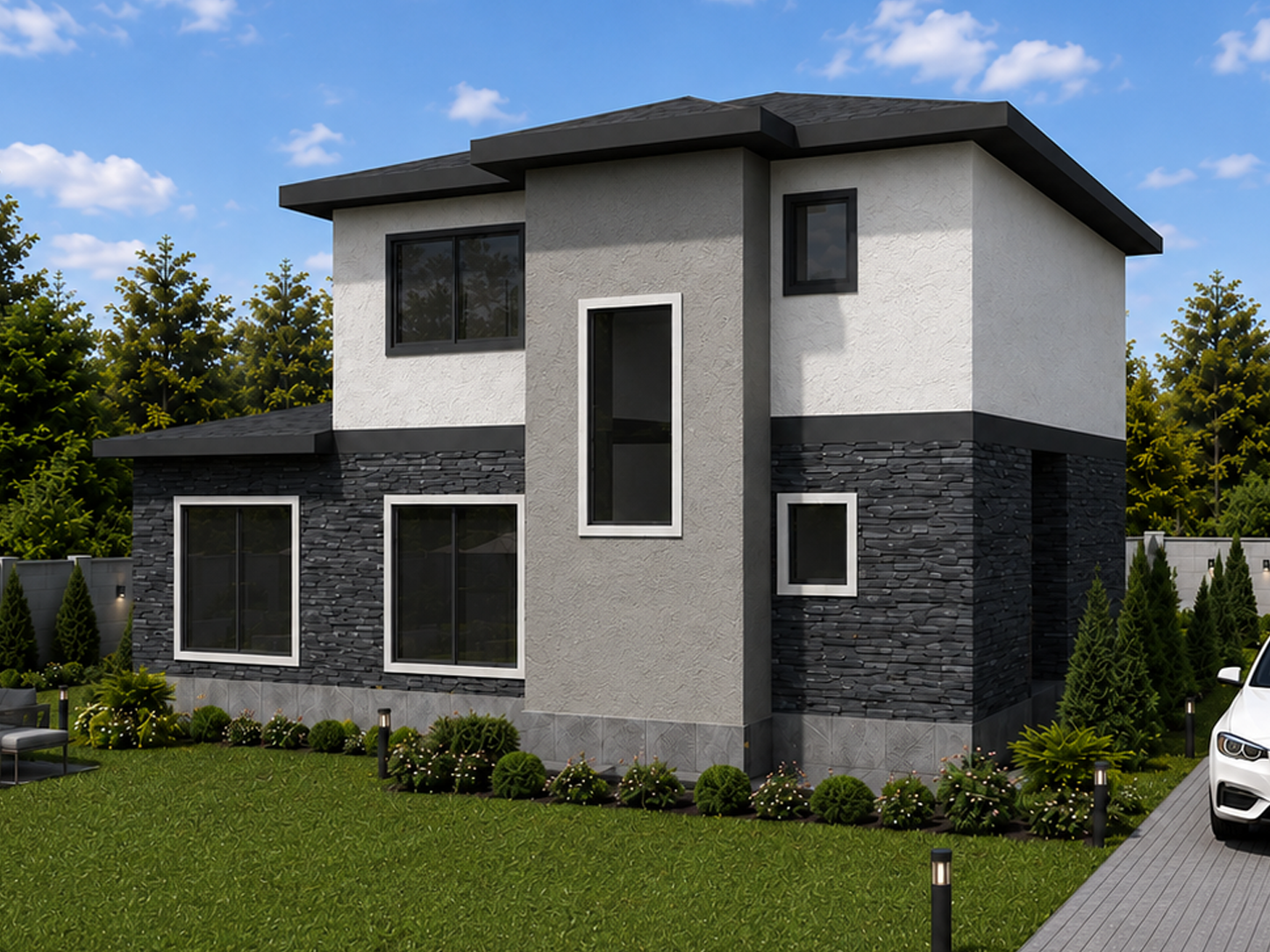 149 m² 3+1 İki Katlı Çelik Ev