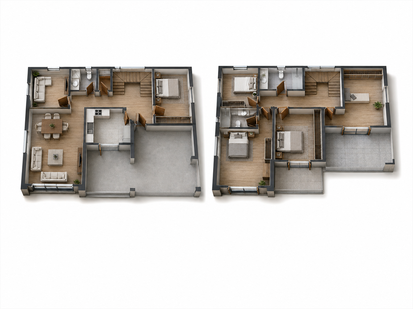 242 m² 6+1 İki Katlı Çelik Ev