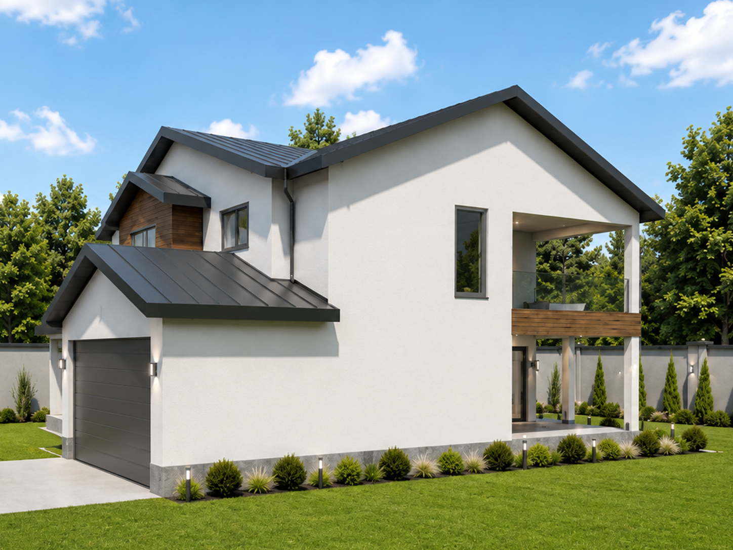 301 m² 4+1 İki Katlı Çelik Ev