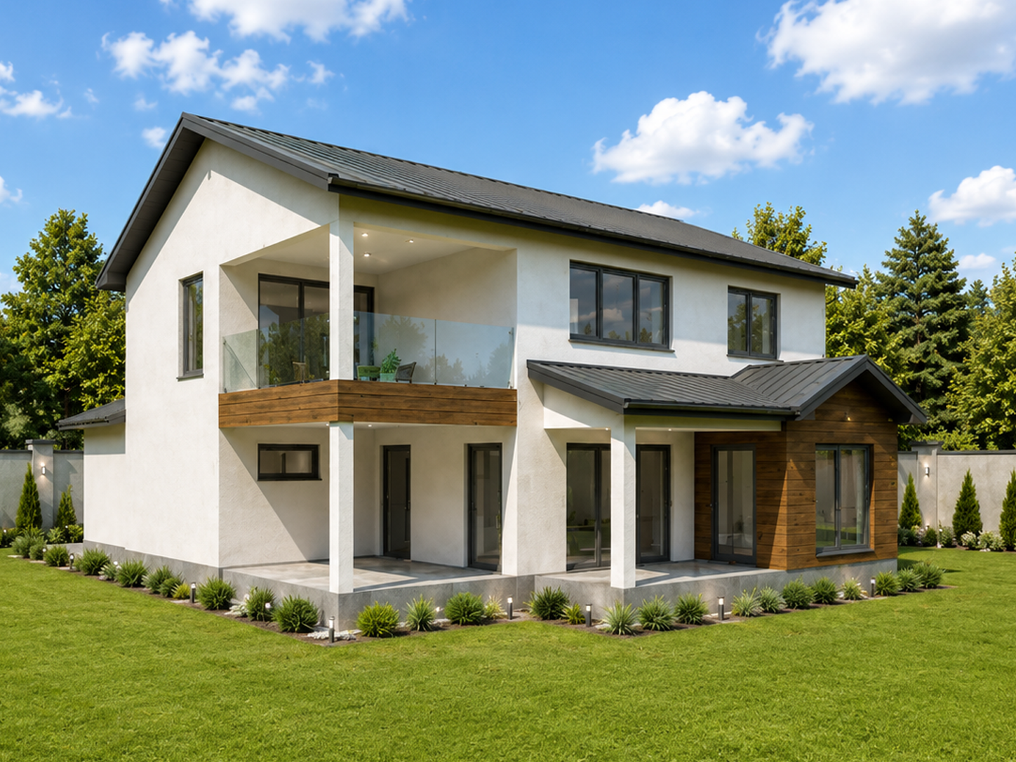 301 m² 4+1 İki Katlı Çelik Ev