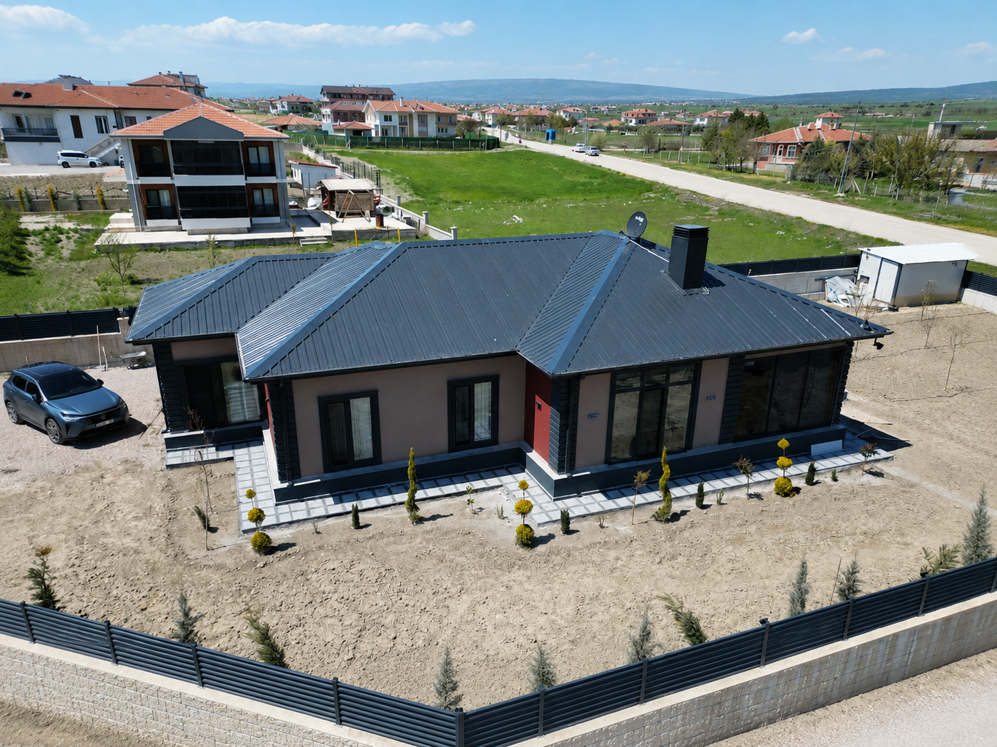 163 m² Tek Katlı Hafif Çelik Ev