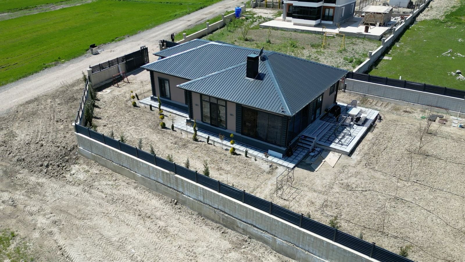 163 m² Tek Katlı Hafif Çelik Ev