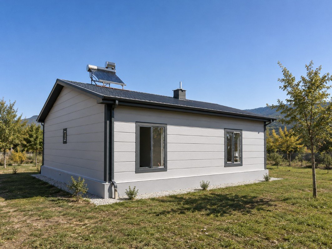 112 m² Tek Katlı Hafif Çelik Ev